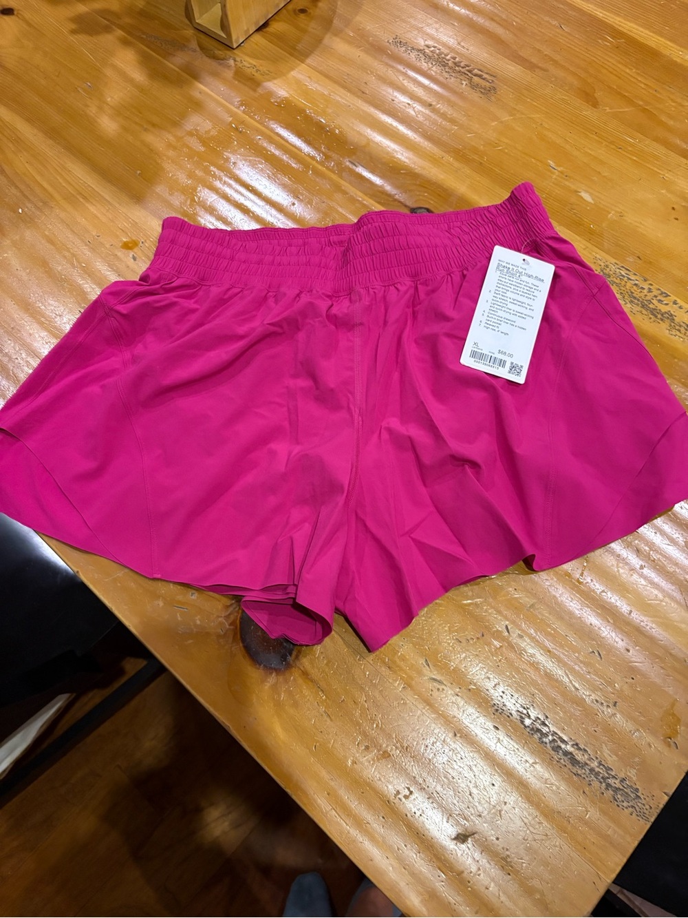 lululemon athletica Hot Pink Athletic Shorts